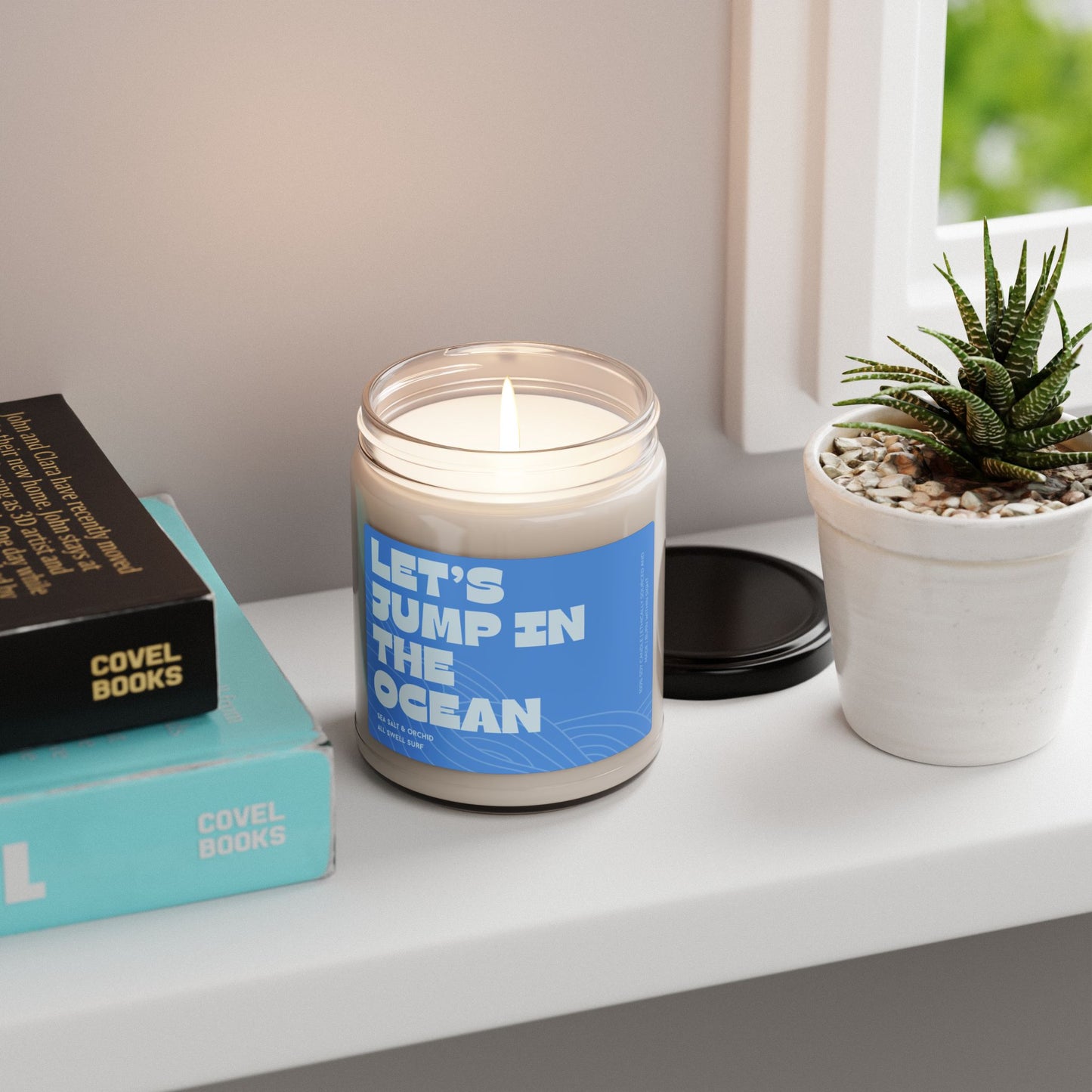 Jump In The Ocean Candle - Sea Salt and Orchid