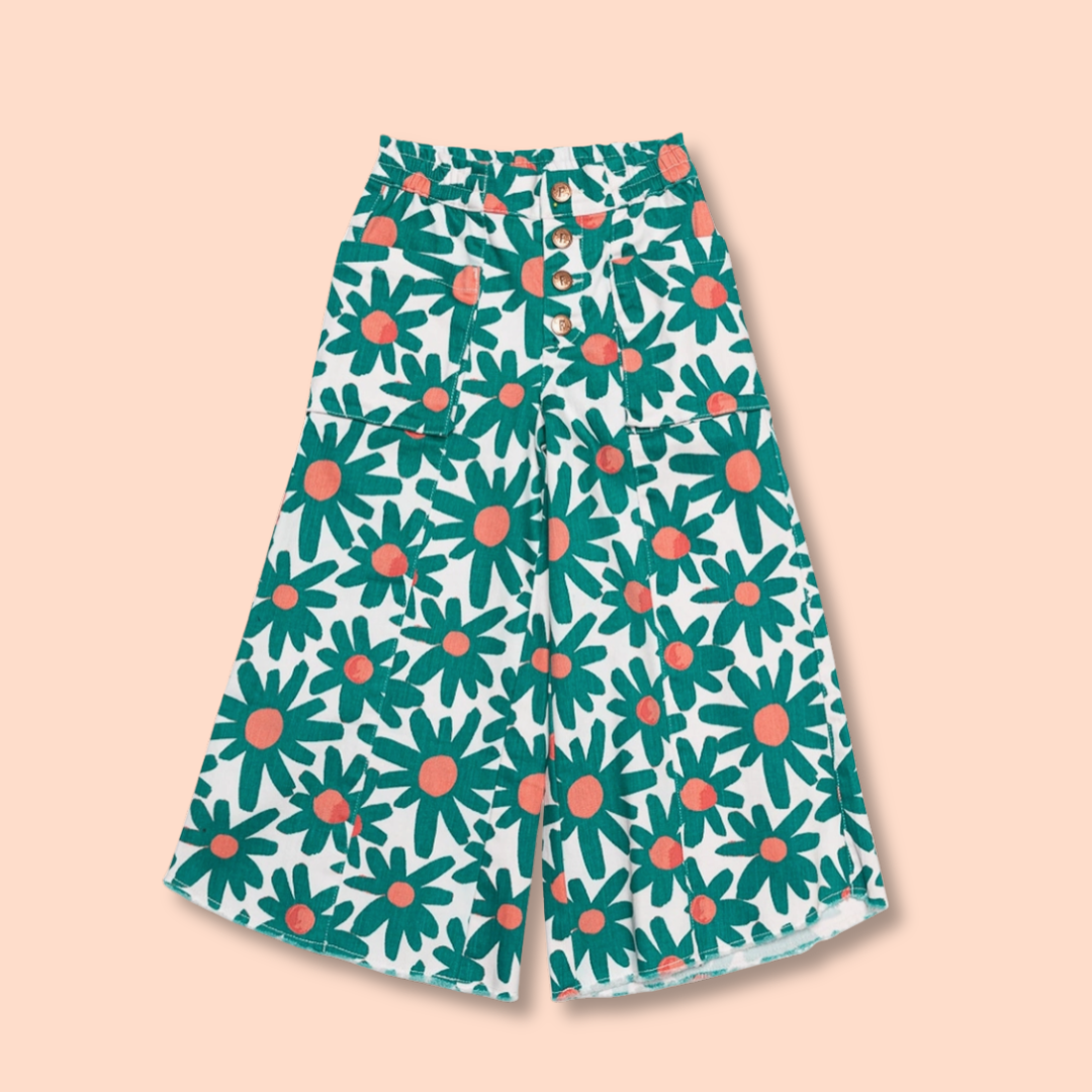 Girls Day Camp Crop Pants