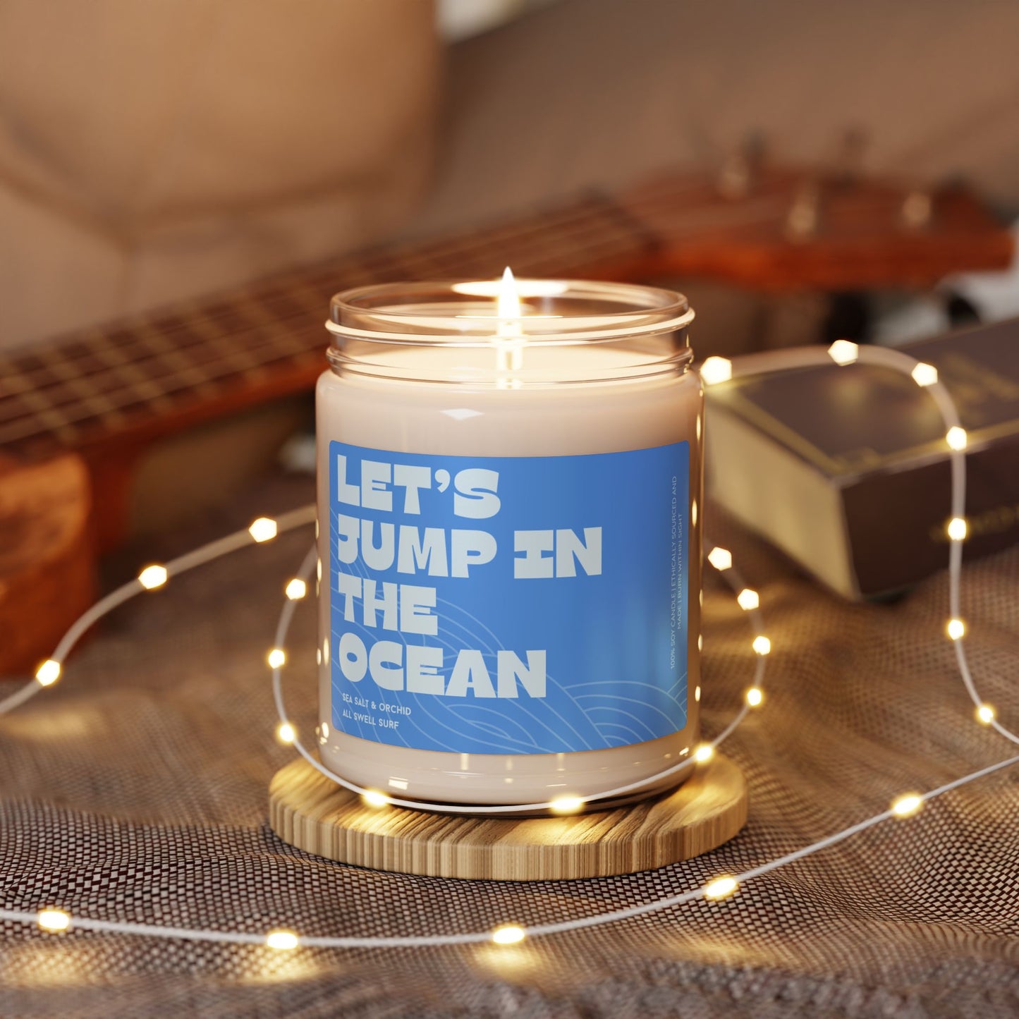 Let's Jump In the Ocean Candle