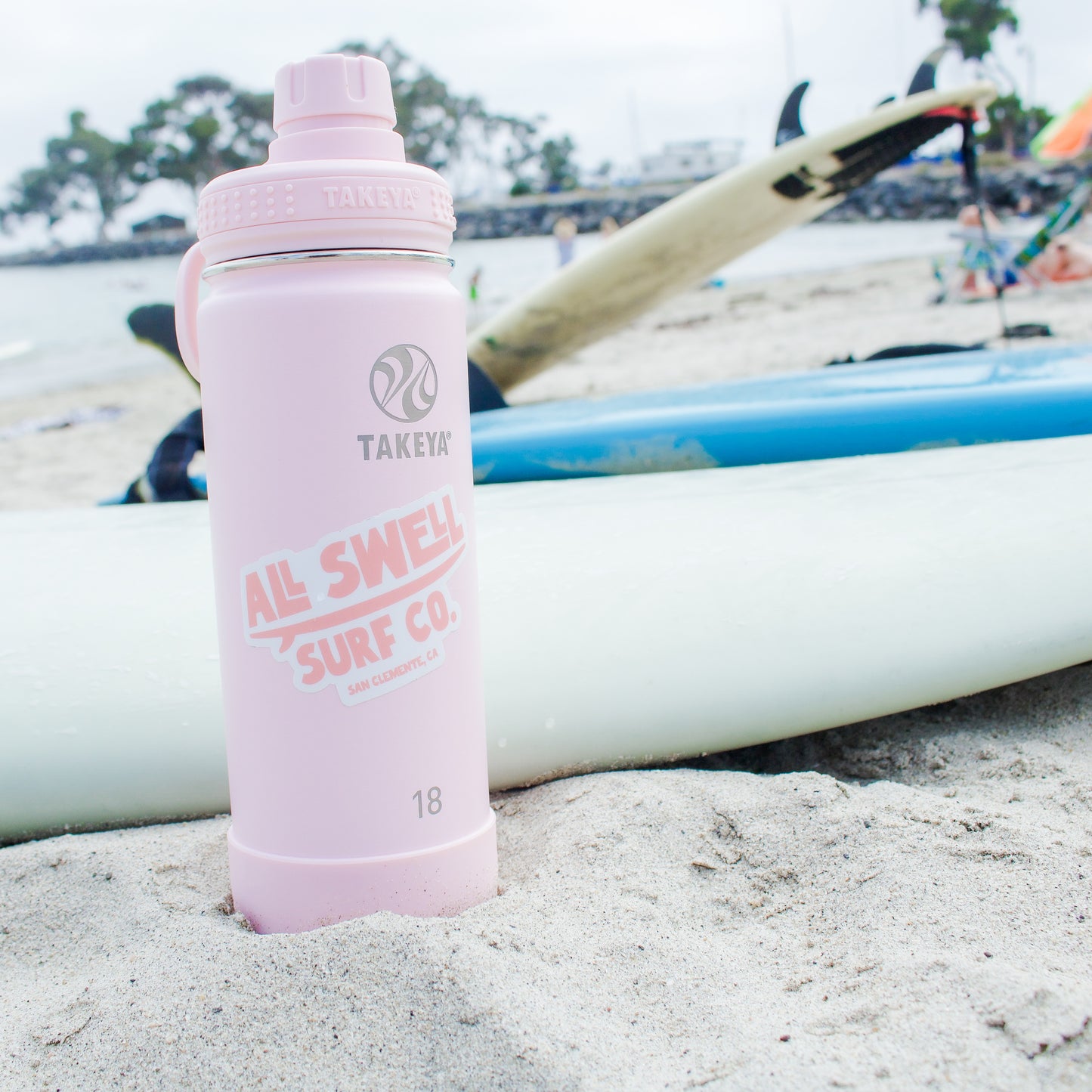 All Swell Pink Sticker