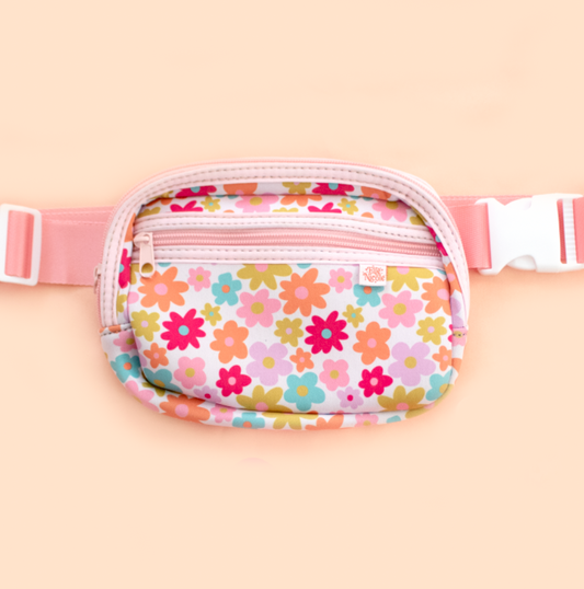 Retro Florals Belt Bag