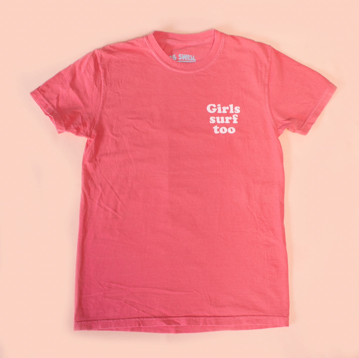 Girls Surf Too Adult Tee