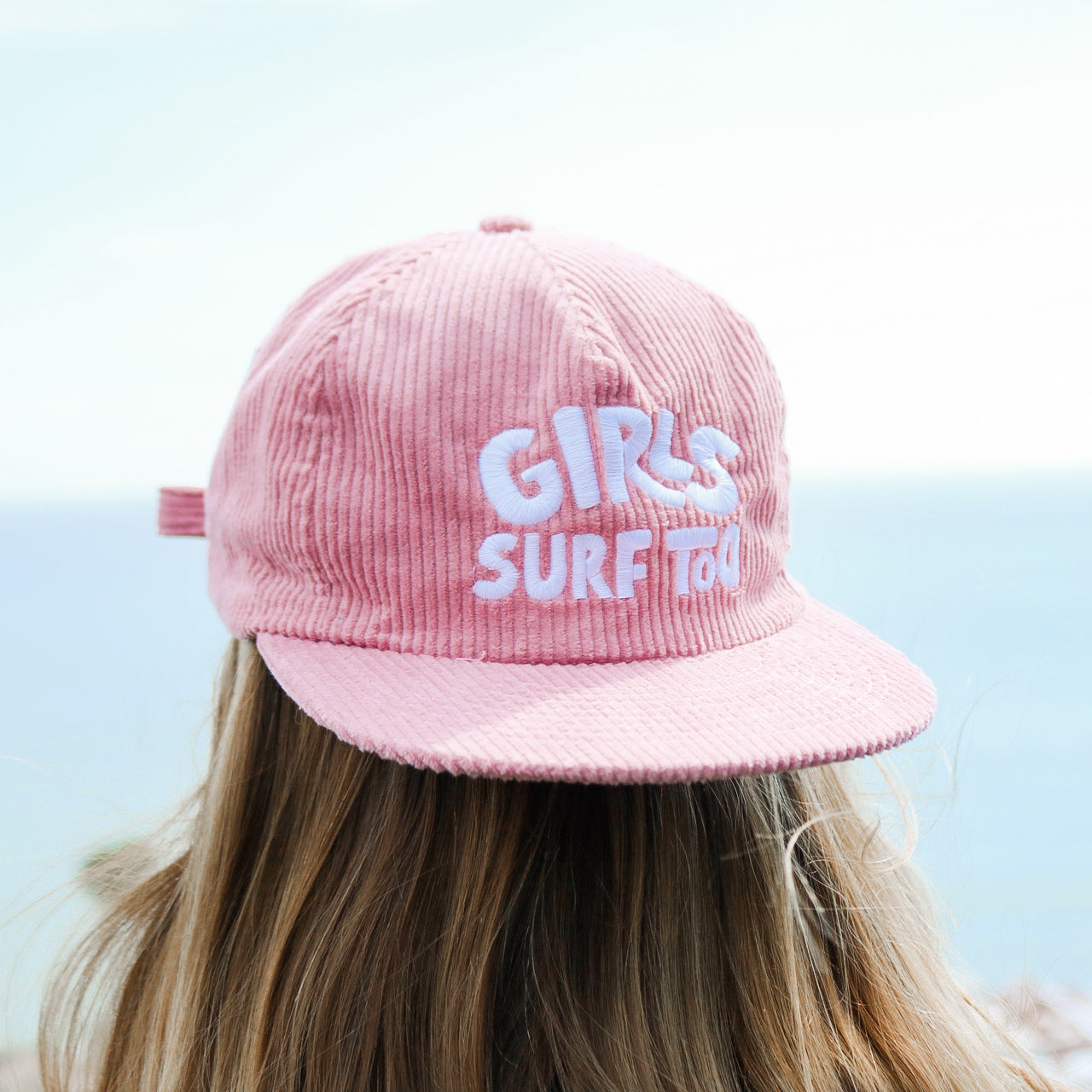 Girls Surf Too Corduroy Hat
