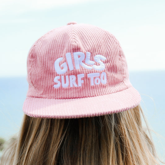 Girls Surf Too Corduroy Hat