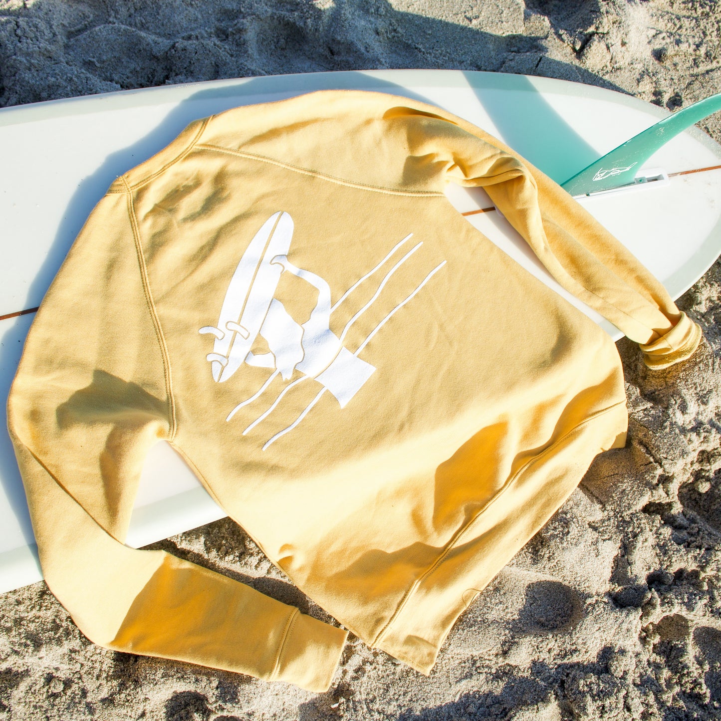 Let's Go Surfing Adult Sweatshirt