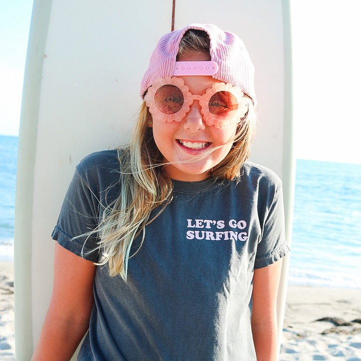 Let's Go Surfing Kids Tee
