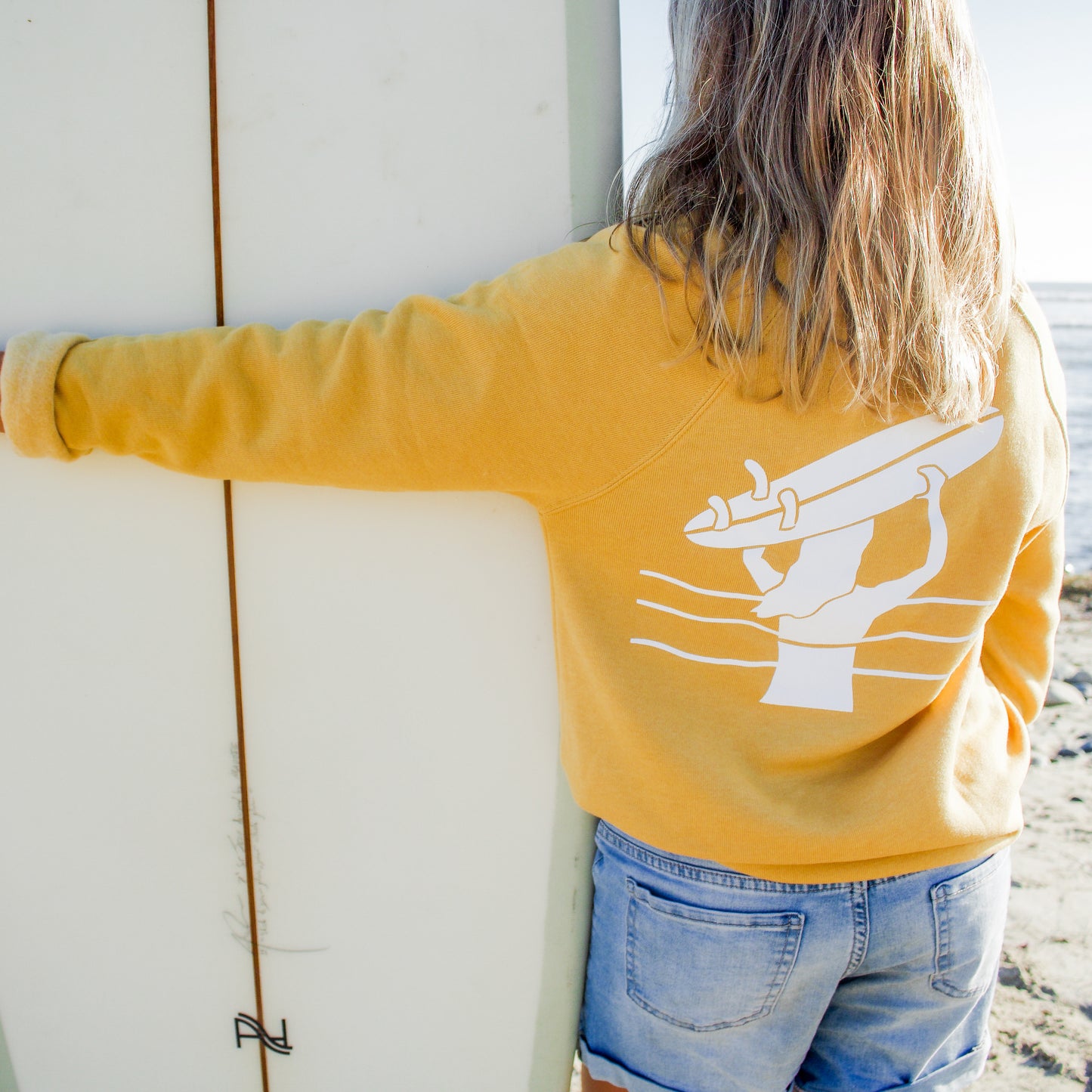 Let's Go Surfing Adult Sweatshirt