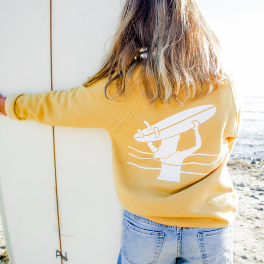 Let's Go Surfing Adult Sweatshirt