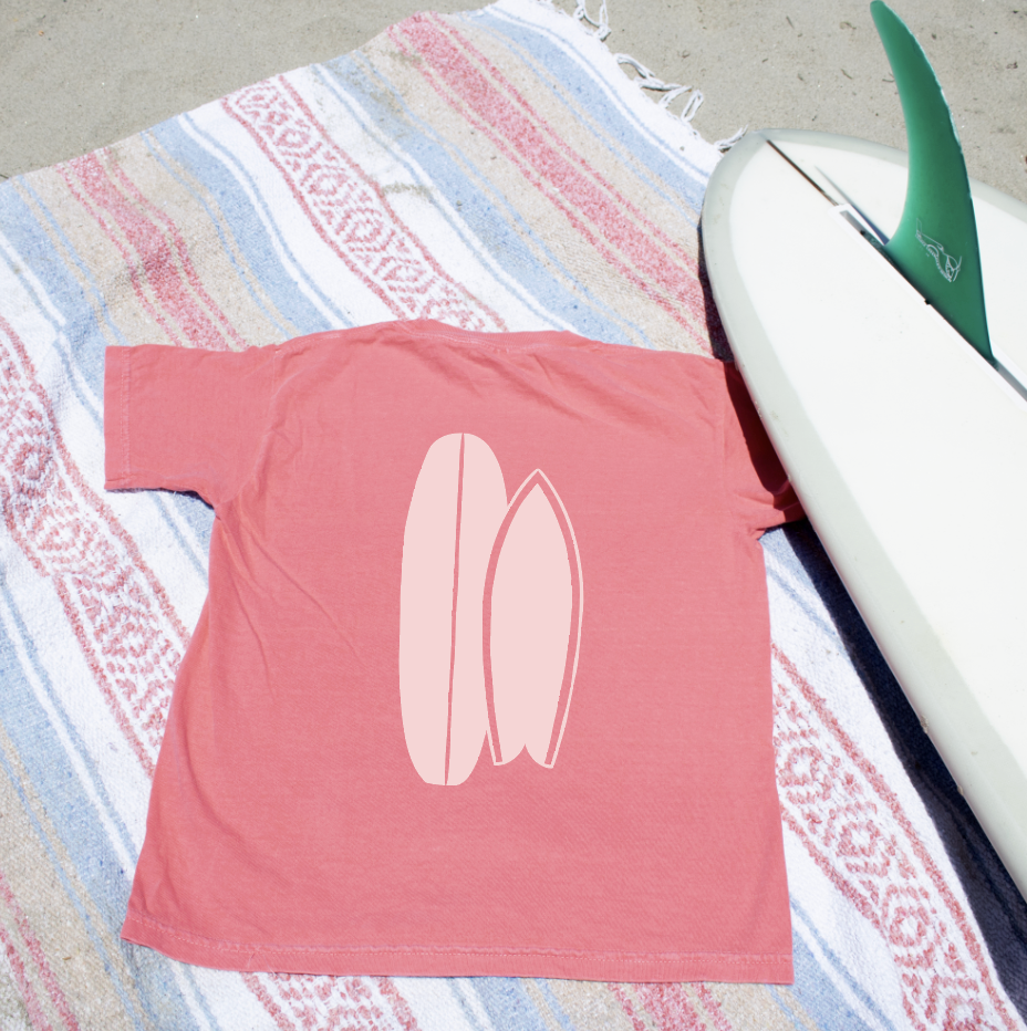 Girls Surf Too Adult Tee