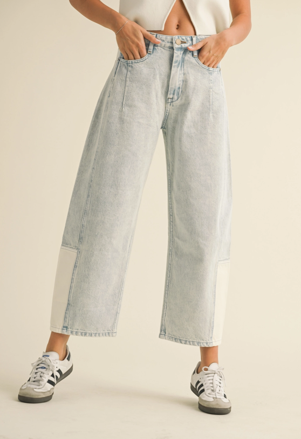 Coastal Barrel Denim Pants