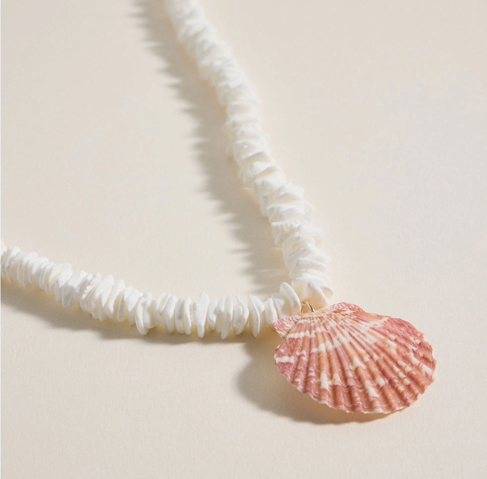 Shell Pendant Beach Necklace