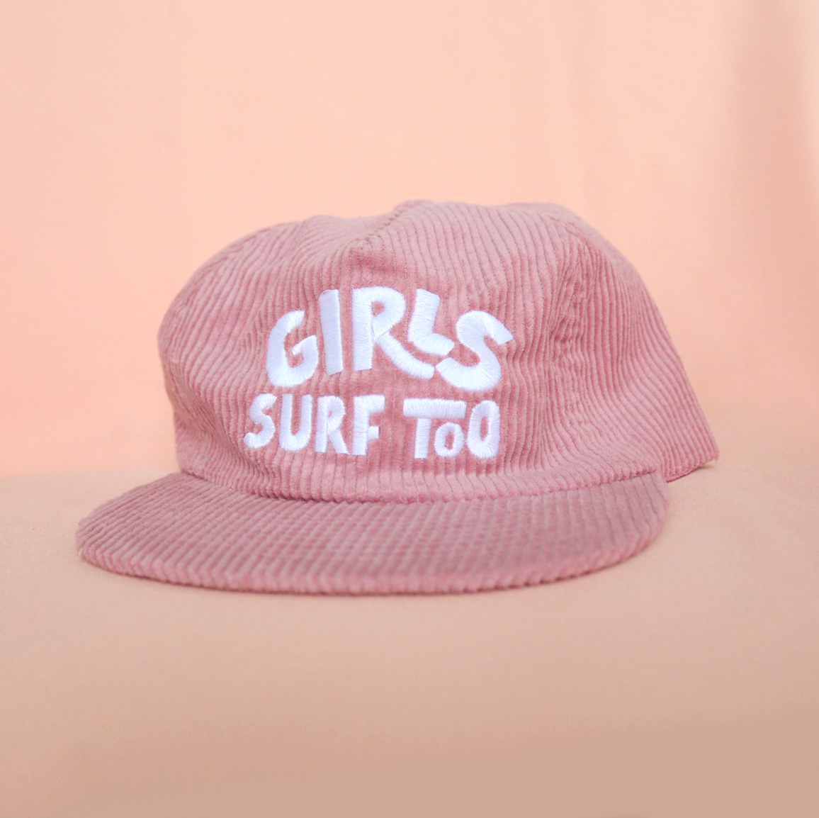 Girls Surf Too Corduroy Hat
