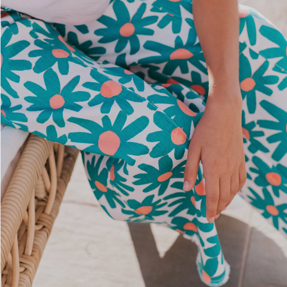 Girls Day Camp Crop Pants