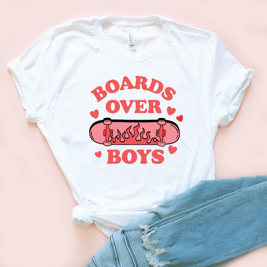 Boards Over Boys Tee Skateboard Edition