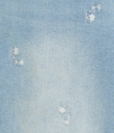 Girls Ditsy Floral Crop Denim