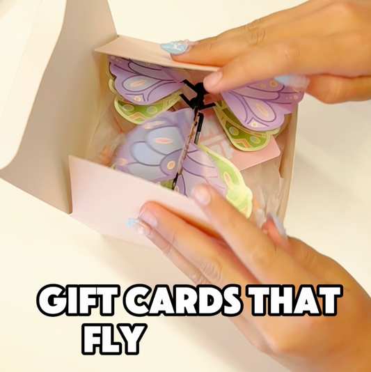 Gift Card + Butterfly Explosion Box