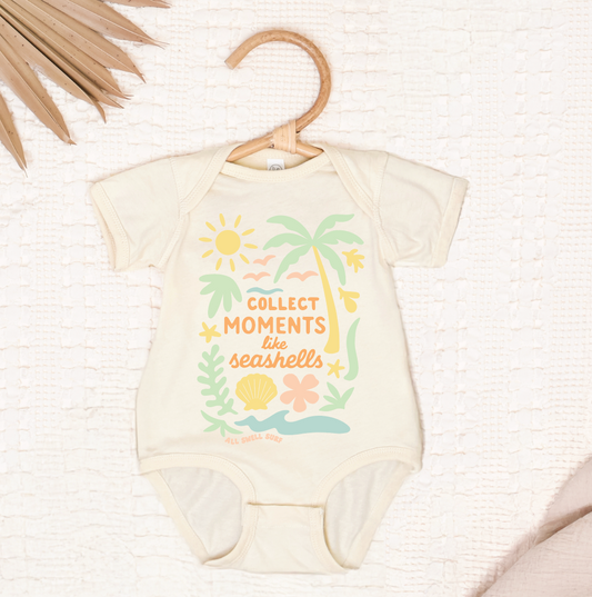 Collect Moments Like Seashells Baby/Toddler Tee