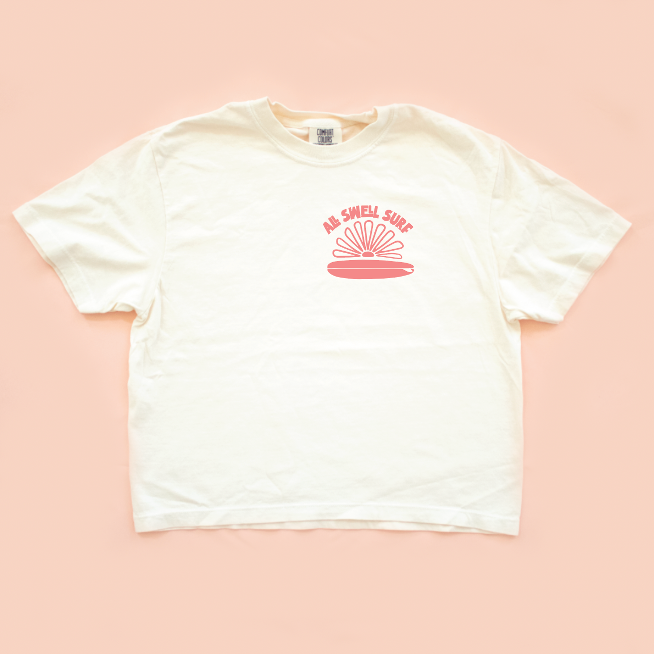 Surfer Girl Bloom Boxy Tee