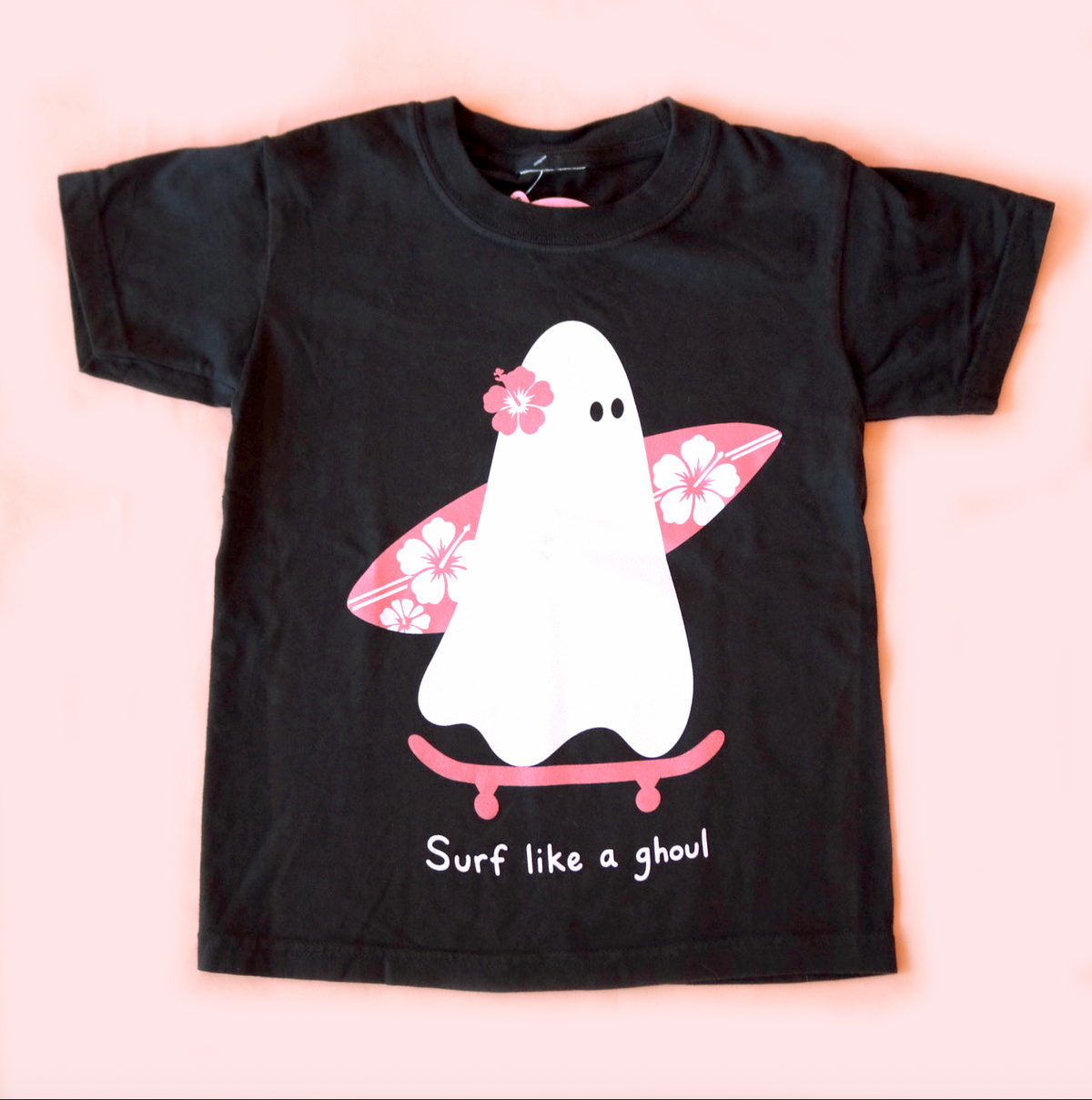 Surf Like a Ghoul Kids Tee