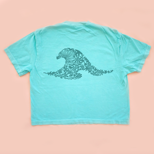 Tropic Curl Boxy Tee