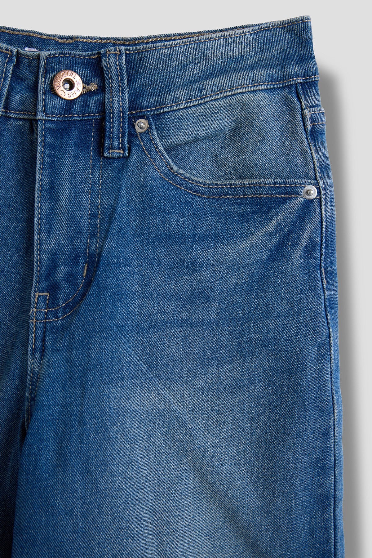 High Tide Cuffed Girls Jeans