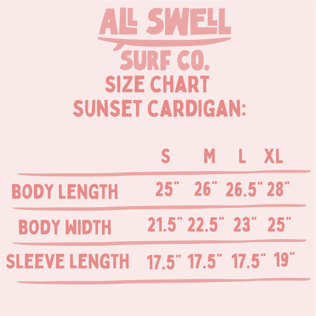 Ocean Sunset Cardigan