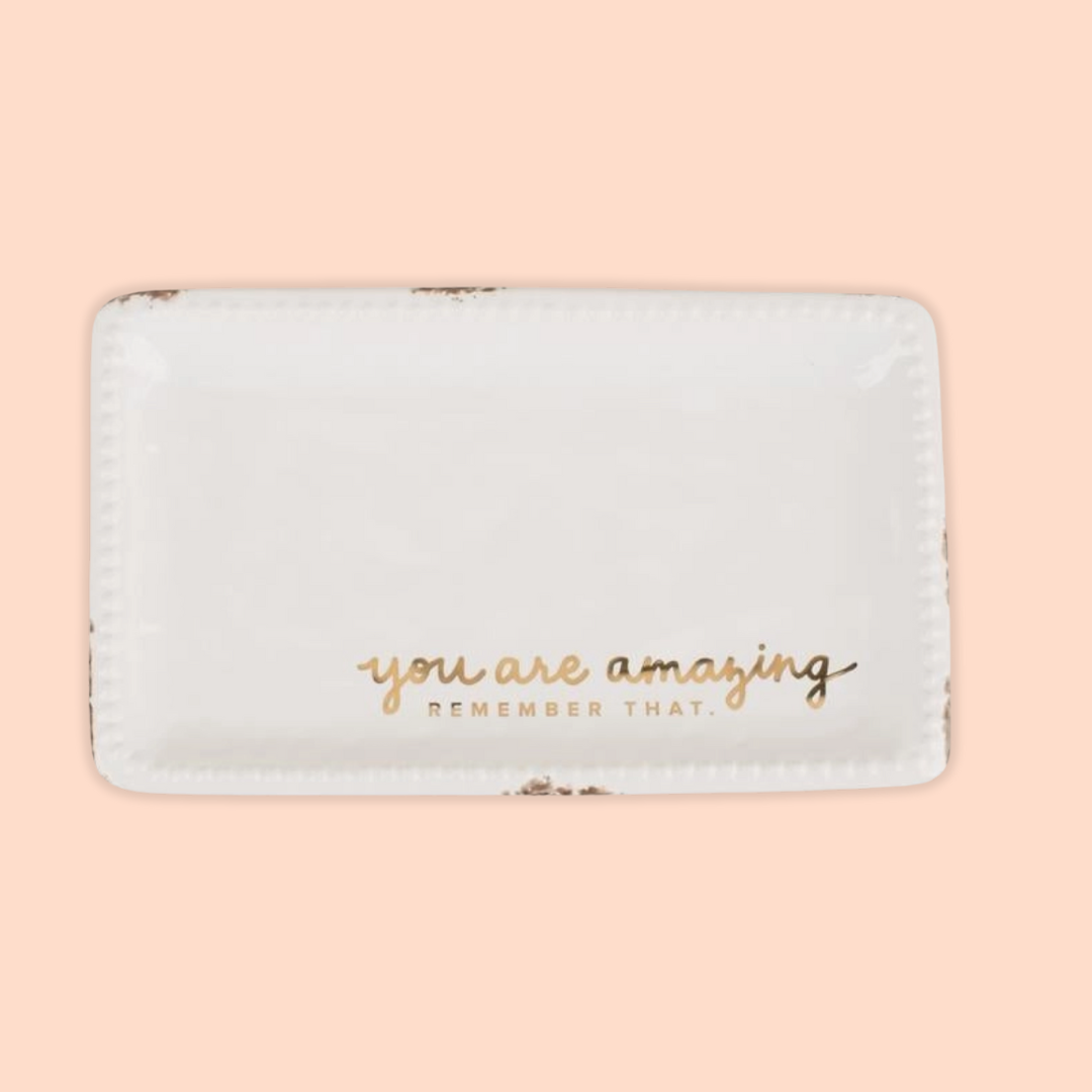 You Are Amazing Trinket Tray