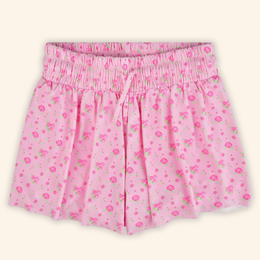 Pretty in Pink Butterfly Shorts