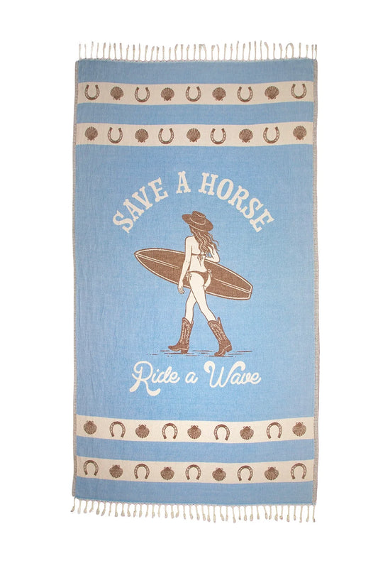 Save a horse Turkish Towel