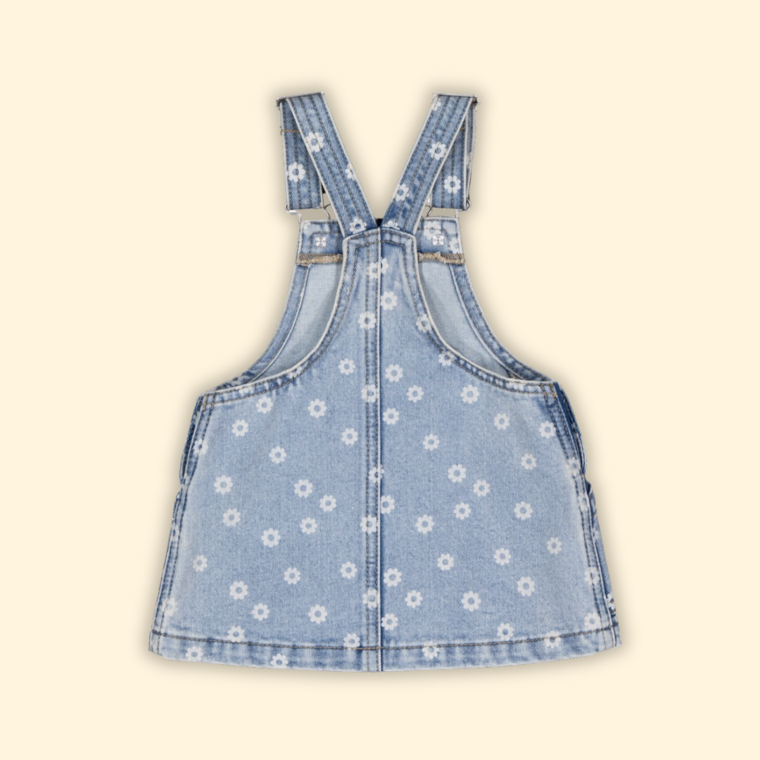 Girls' Emilia Floral Denim Skirtall
