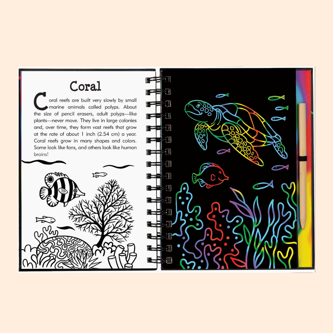 Under the Sea Scratch and Sketch