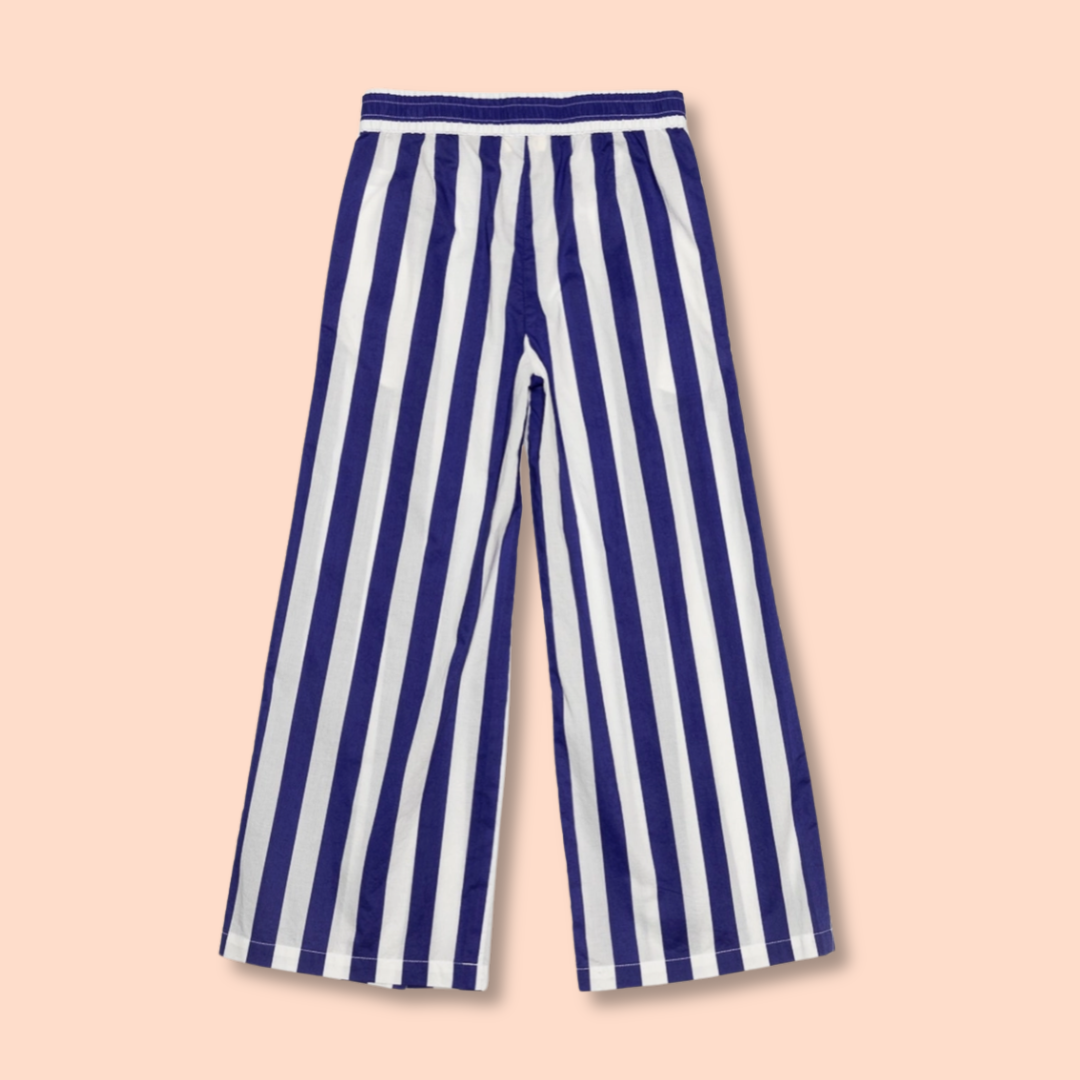 Girls Sailor Stripe Pants