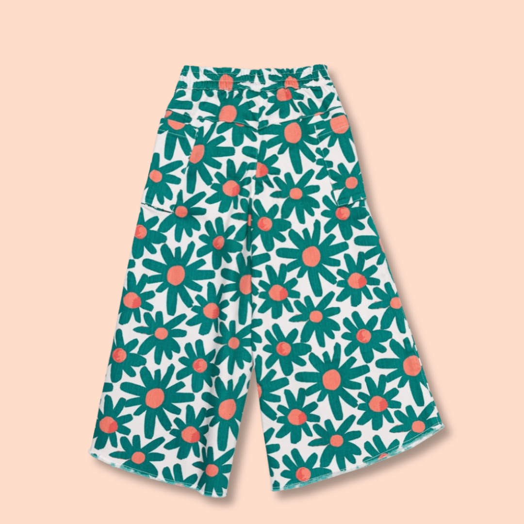 Girls Day Camp Crop Pants
