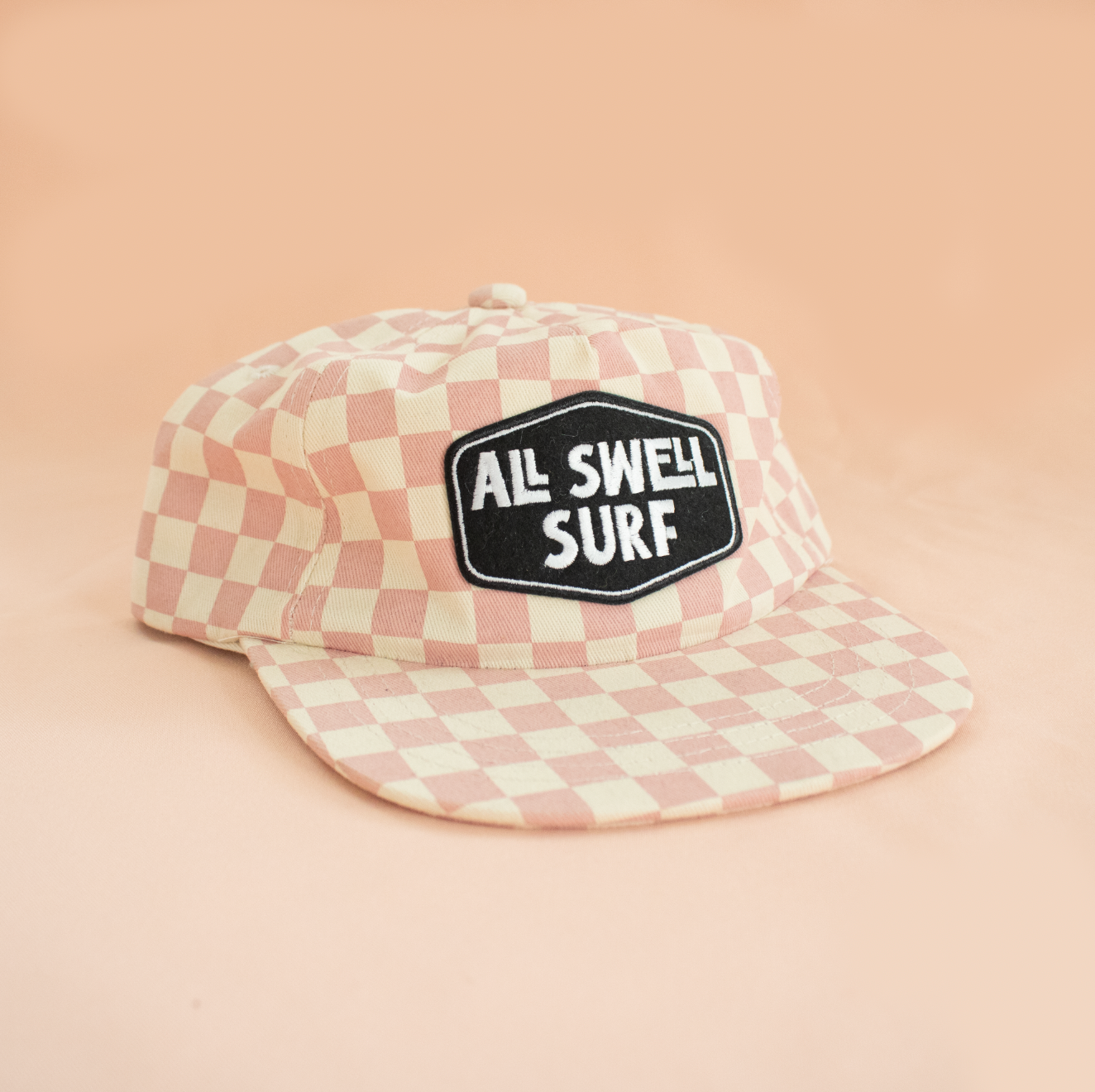 Kids Checkered All Swell Surf  Hat