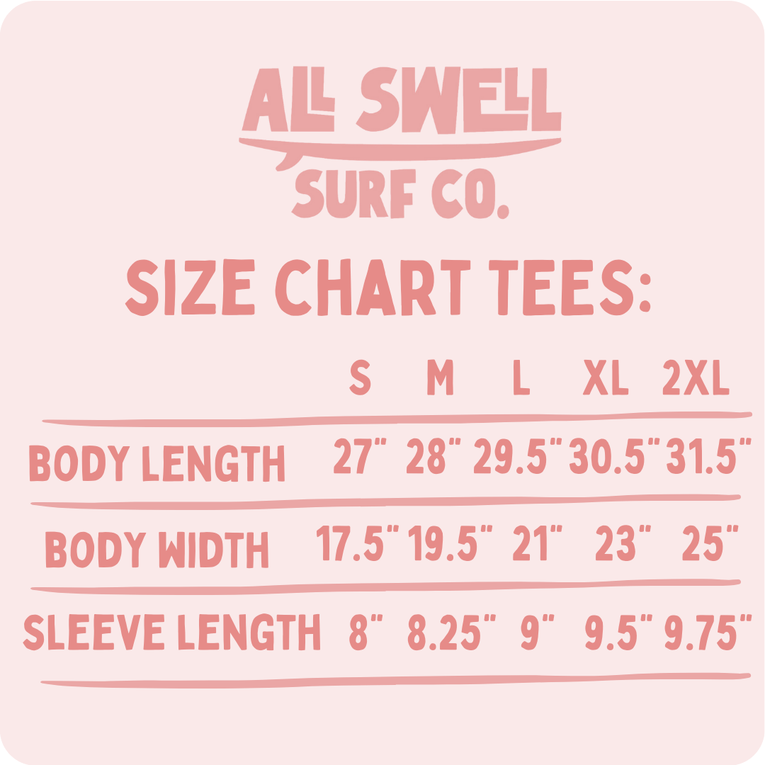 Girls Surf Too Adult Tee