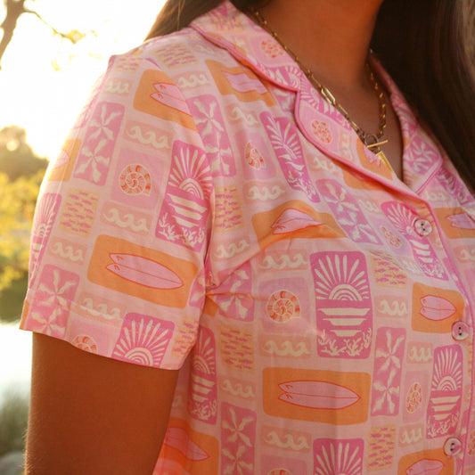 Surfer Girl Bamboo Lounge Set