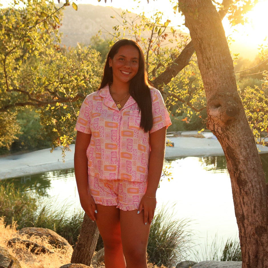 Surfer Girl Bamboo Lounge Set