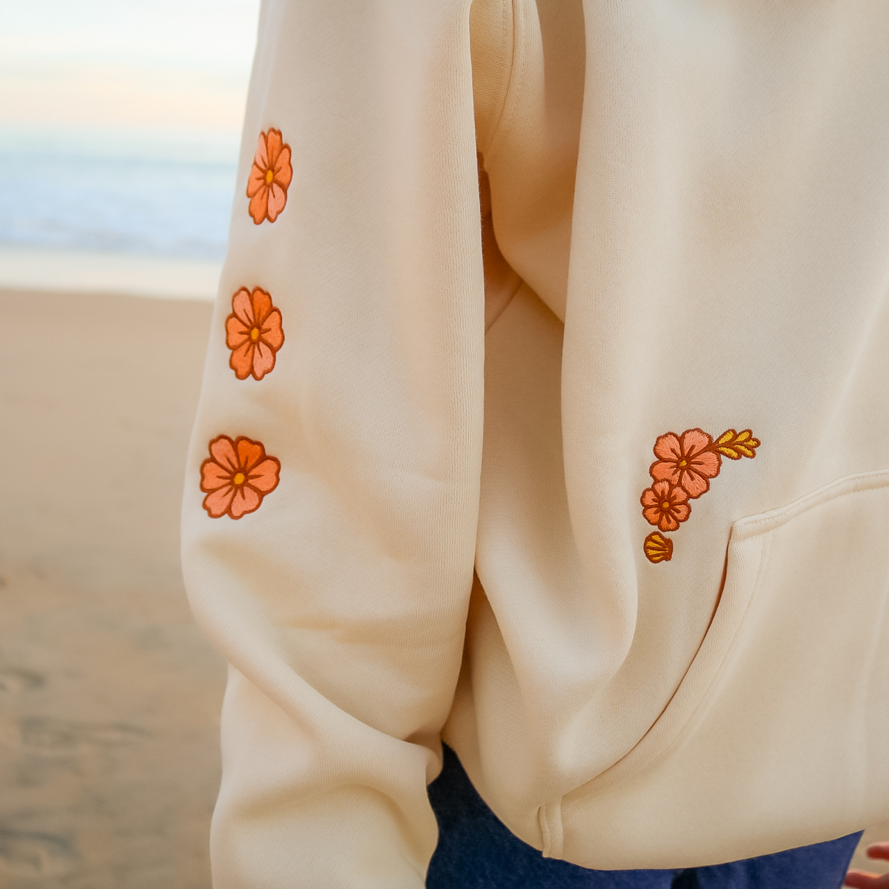 Sunset Embroidered Hoodie