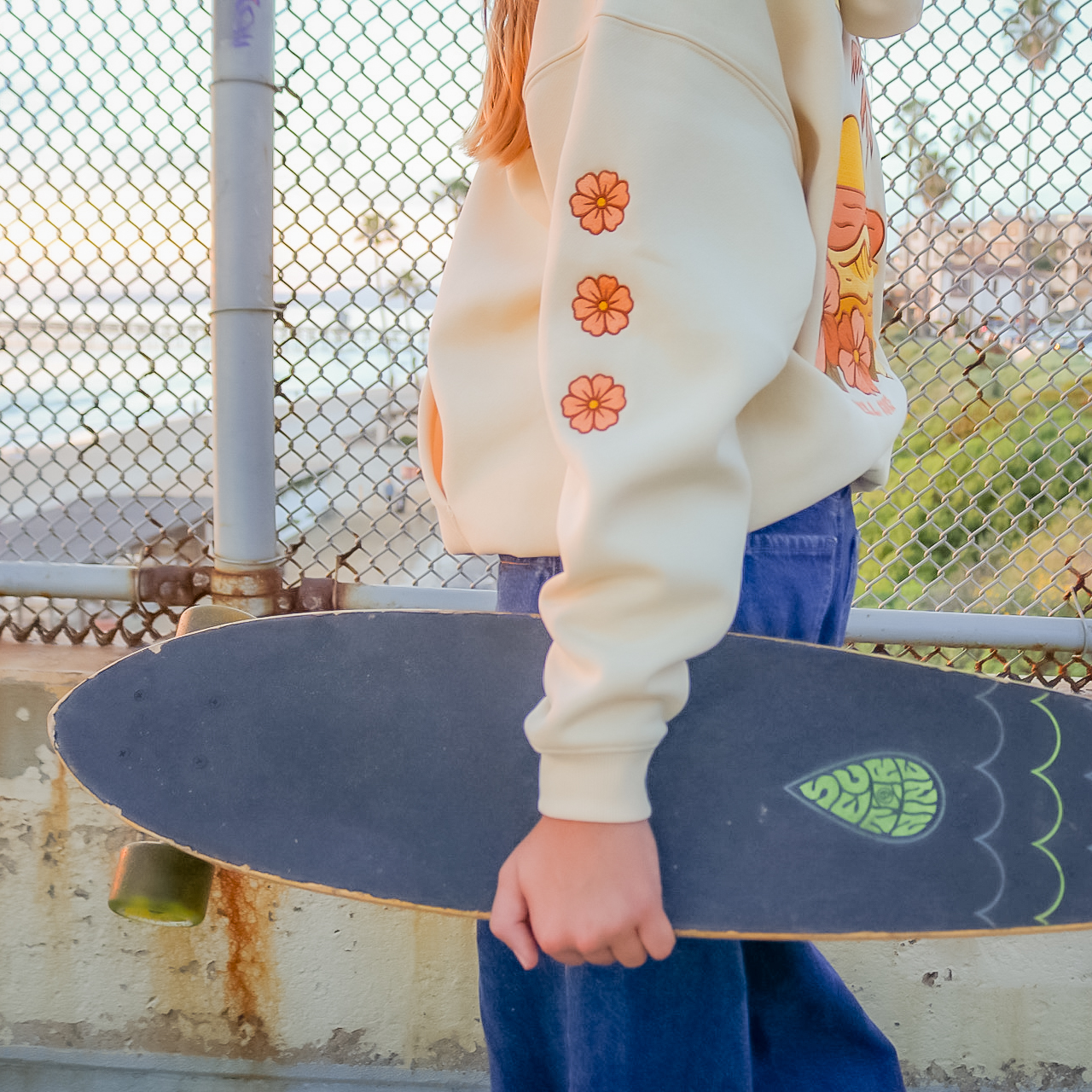 Sunset Embroidered Hoodie