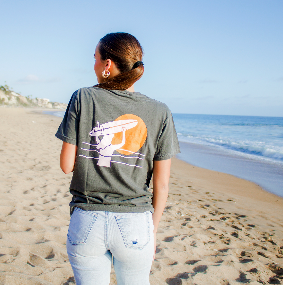 Let's Go Surfing Adult Tee
