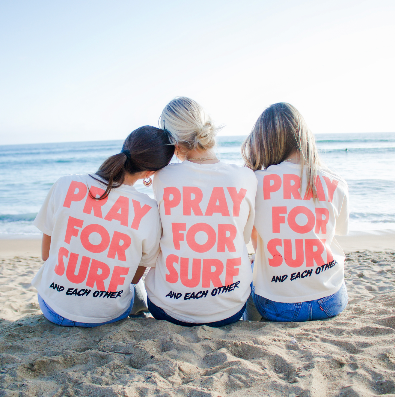 Pray for Surf Adult Tee