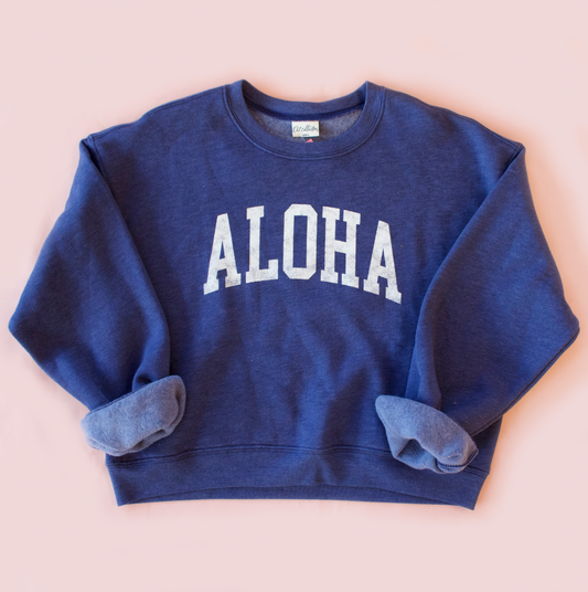 Aloha Boxy Sweatshirt