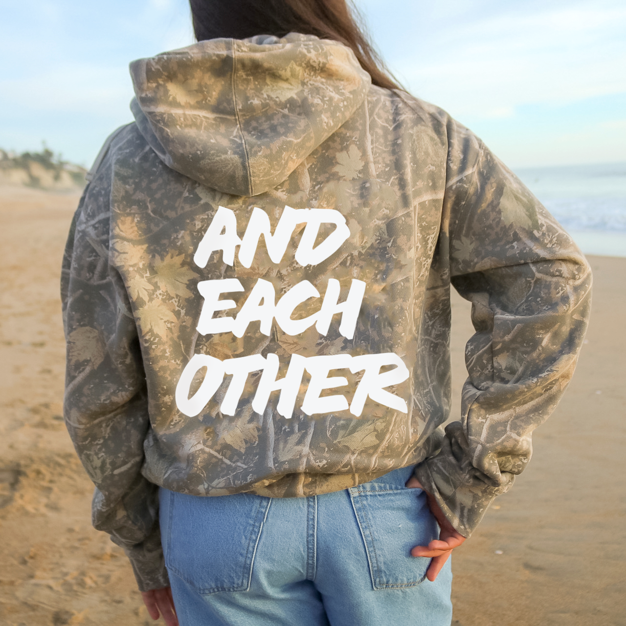 Pray For Surf Realtree Unisex Hoodie