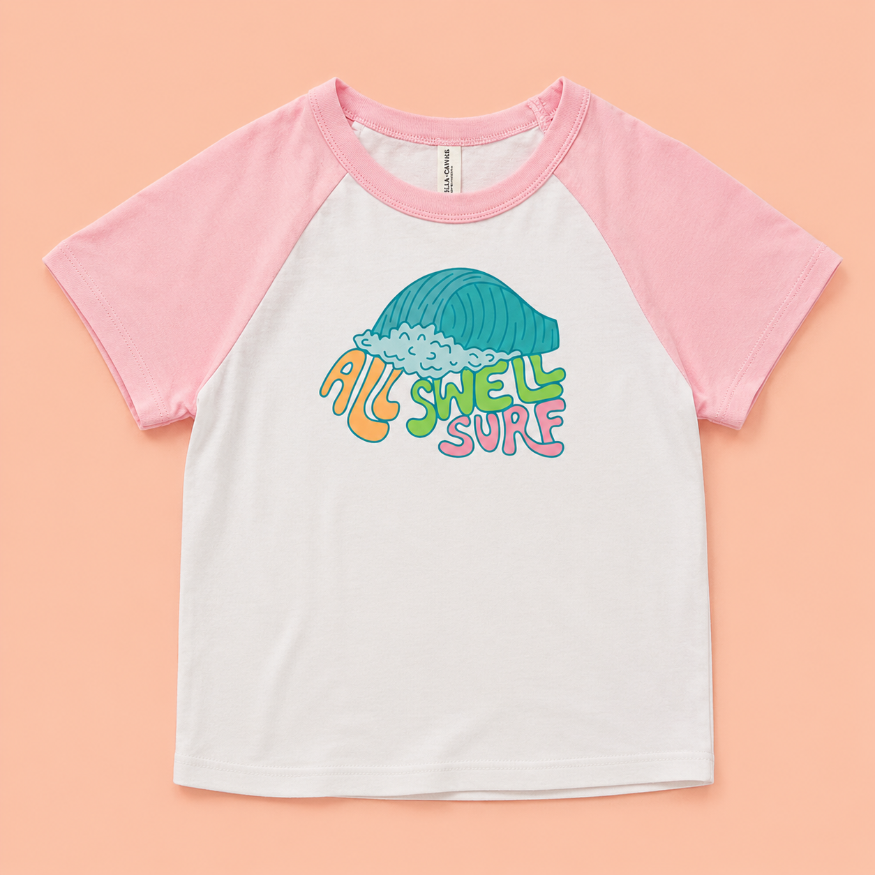 All Swell Wave Baby Tee