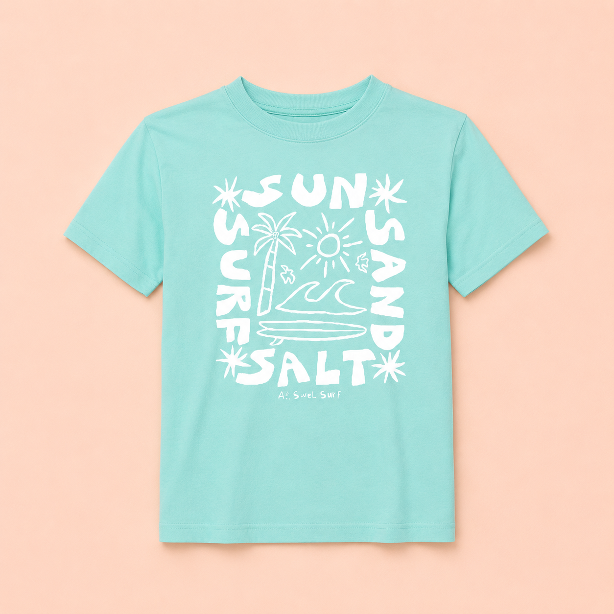 Sun Sand Salt Kids tee