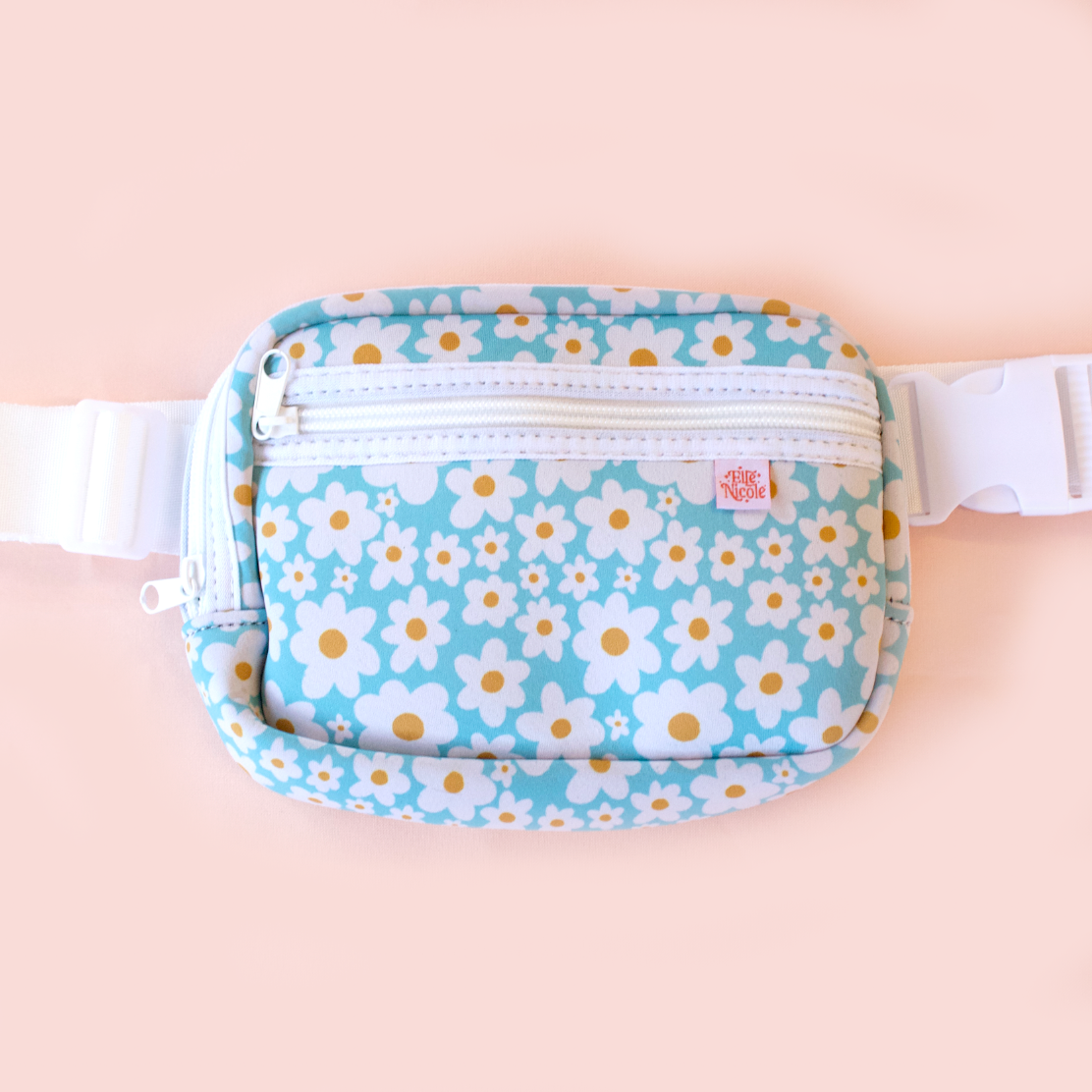 Blue Daisy Crossbody Bag