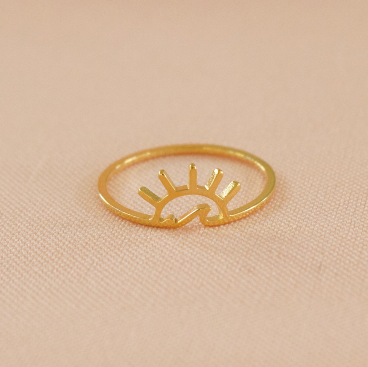 Ocean Sunset Ring - Waterproof