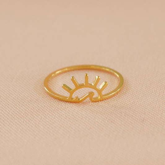 Ocean Sunset Ring - Waterproof