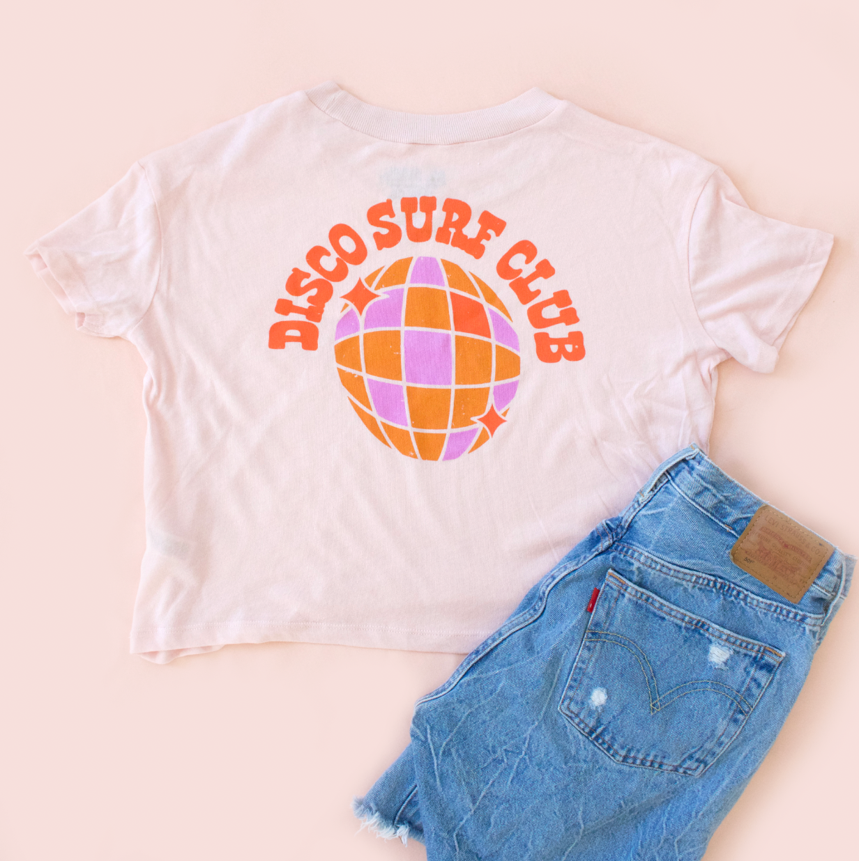 Disco Surf Club Boxy Tee