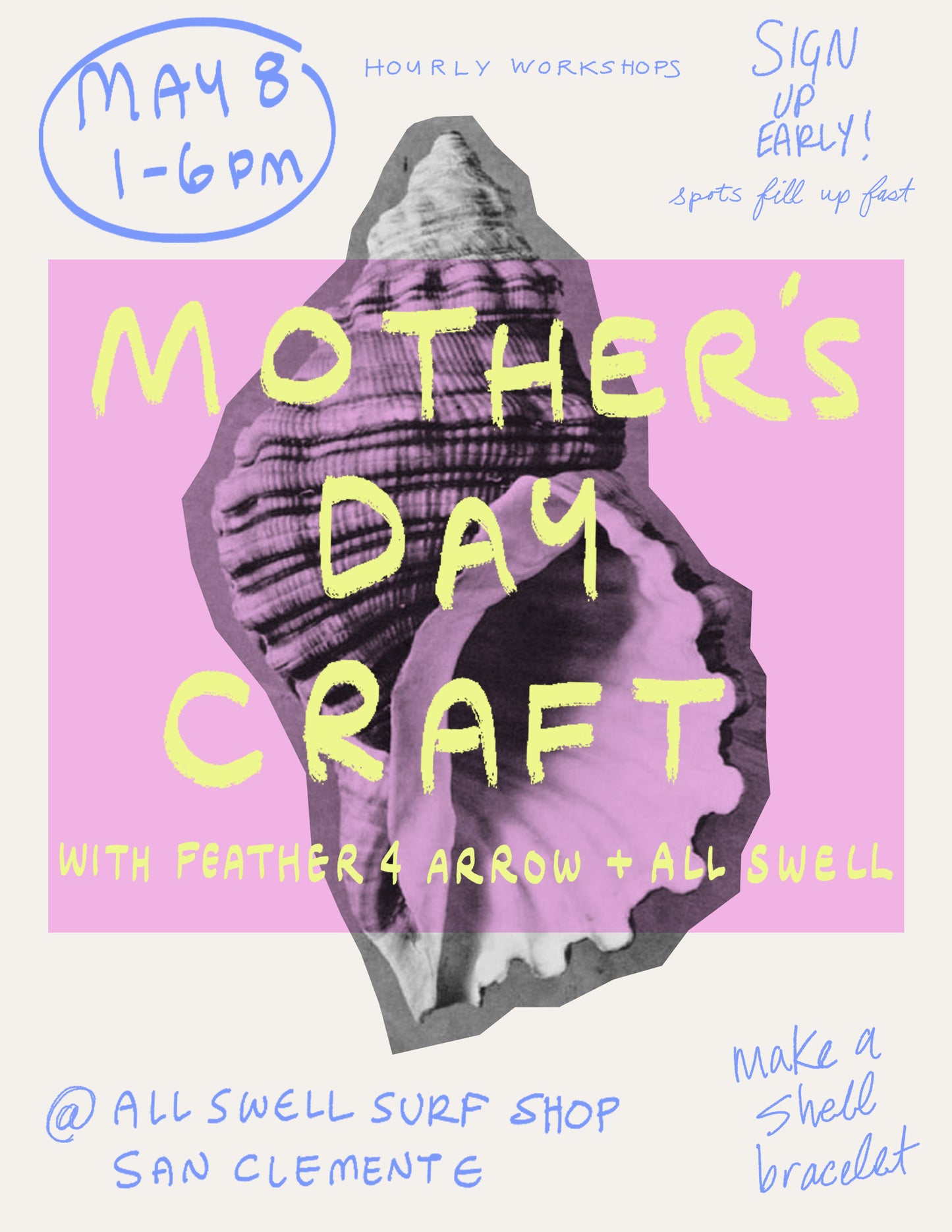 Mother's Day Craft Event with Feather 4 Arrow